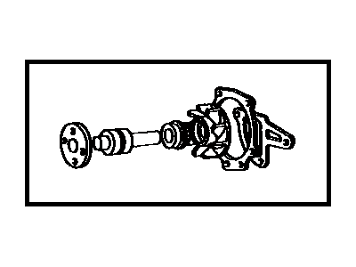 Toyota 04161-28010 Pump Kit, Water