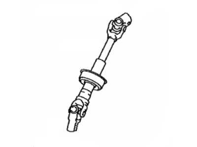 Toyota 45220-06250 Shaft Assy,  Steering Intermediate