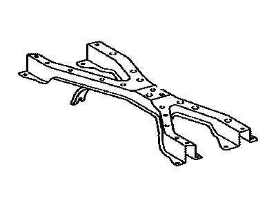 Toyota 51209-04030 Crossmember Sub-Assy,  Frame,  Rear