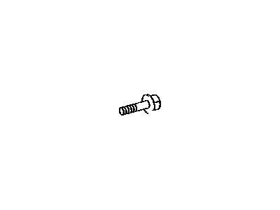 Toyota 90119-A0403 Bolt, With Washer