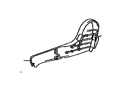 Toyota 71811-AD010-C0 Shield,  Front Seat Cushion,  RH