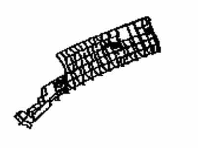 Toyota 66413-04020 Spacer, Side Rail, Front Passenger Side