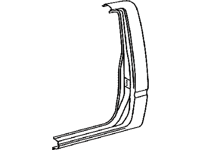 Toyota 61612-04070 Panel,  Quarter,  LH