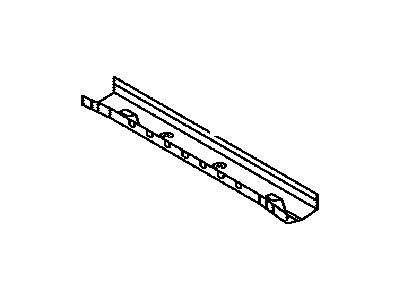 Toyota 57688-16030 Floor Crossmember Reinforcement