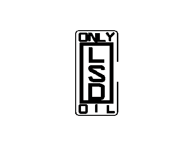 Toyota 41991-04020 Plate,  Caution