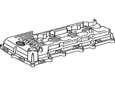 Toyota 11201-75052 Cover Sub-Assy,  Cylinder Head