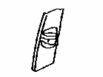 Toyota 73023-04040-B0 Plate Sub-Assembly, Front Shoulder Belt Anchor