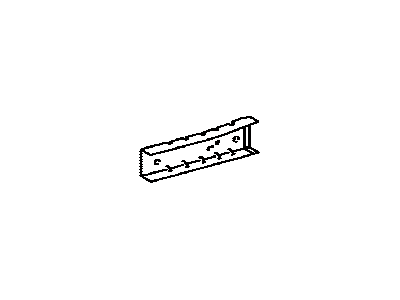 Toyota 51112-04010 Extension, Side Rail, Passenger Side