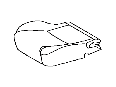Toyota 71071-0Y271-B1 Cover,  Front Seat Cushion,  RH(For Separate Type)