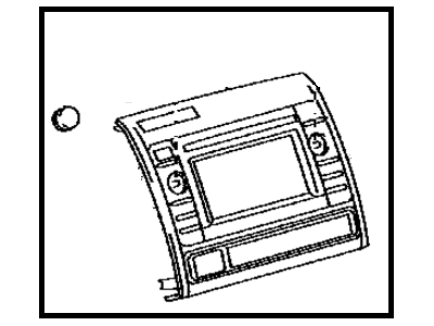 Toyota 86140-04160 Receiver Assy,  Radio & Display