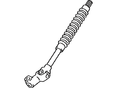 Toyota 45203-04020 Shaft,  Steering Intermediate,  NO.2