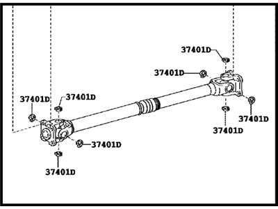 Toyota 37140-04041 Drive Shaft