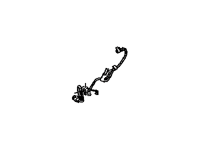 Toyota 89516-04160 Wire,  Skid Control Sensor