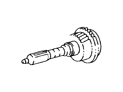 Toyota 33301-26050 Shaft, Input