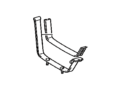 Toyota 77602-04010 Band,  Fuel Tank,  NO.2