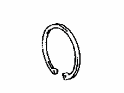 Toyota 90521-66006 Ring,  Hole Snap(For Transmission Case Adapter)