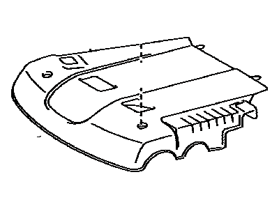 Toyota 11259-0P010 Cover,  V-Bank