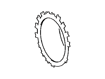 Toyota 35692-21011 Plate, Clutch (For 1st & Reverse Brake)