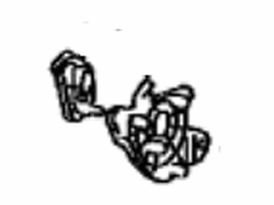 Toyota 87296-04010 Lever,  Heater Air Damper Control
