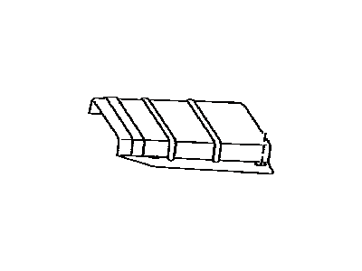 Toyota 46334-35010 Protector, Parking Brake Cable Joint