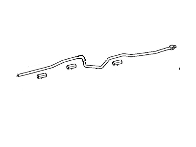Toyota 32922-04100 Tube,  Oil Cooler Outlet,  NO.1