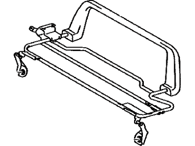 Toyota 78701-04010-B0 Frame Sub-Assy,  Sub Seat Cushion,  RH