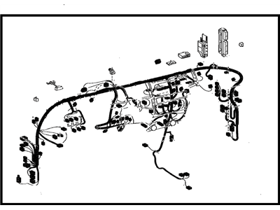 Toyota 82141-04N60 Wire,  Instrument Panel