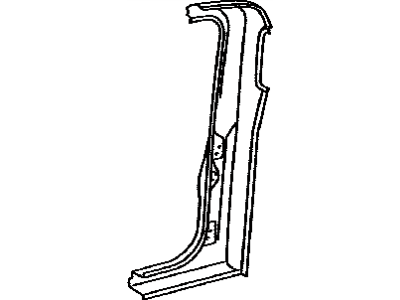Toyota 61611-04050 Panel,  Quarter,  RH