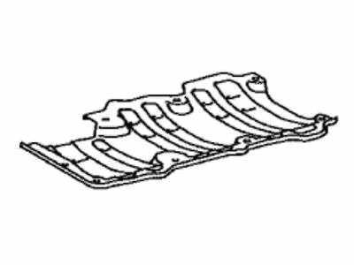 Toyota 12121-0P030 Oil Pan Baffle