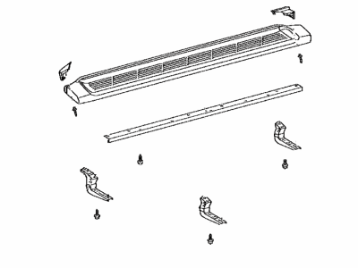 Toyota 51083-04040 Step Sub-Assy,  RH