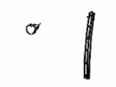 Toyota 57177-04010 Seal,  Side Gate