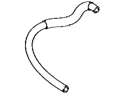 Toyota 12262-0P140 Hose,  Ventilation,  NO.2