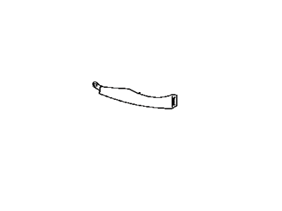 Toyota 52512-04020-B1 Filler,  Front Bumper,  RH