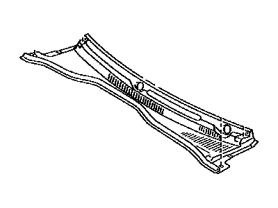 Toyota 55708-04071 Louver Sub-Assy,  Cowl Top Ventilator