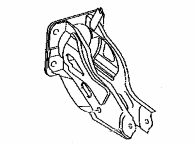Toyota 55106-04020 Support Sub-Assembly, Brake Pedal