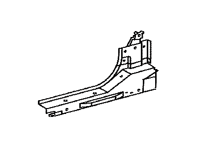 Toyota 57403-04010 Reinforce Sub-Assy,  Floor Side,  Inner RH