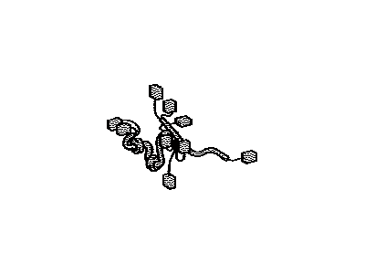 Toyota 82151-04340 Wire,  Front Door,  RH