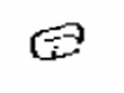 68187-04010 Toyota Pad, Rear Door Trim, Lower Passenger Side Illustration 1 of 1