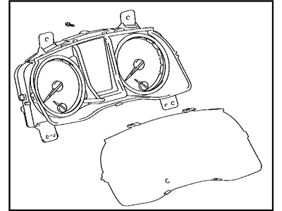 Toyota Instrument Cluster - 83800-04M20