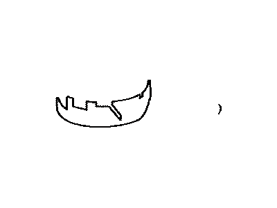 Toyota 87268-04050 Protector, Evaporator