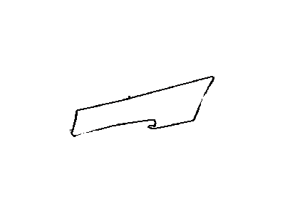Toyota 76926-04010 Protector,  Side Mudguard,  NO.2
