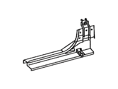 Toyota 57404-04010 Reinforce Sub-Assy,  Floor Side,  Inner LH