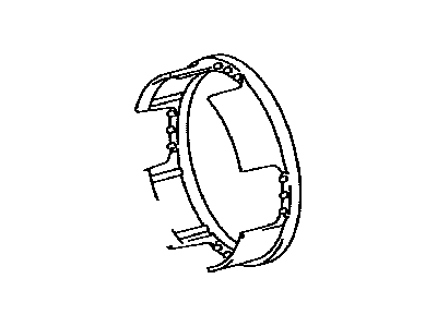 34622-30090 Toyota Piston, Overdrive Brake Illustration 1 of 1