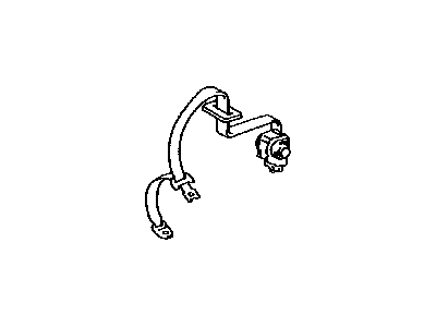 Toyota 73350-04040-B0 Belt Assembly, Rear Seat, Outer Center
