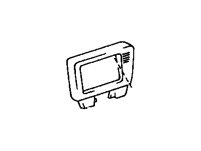 Toyota 55412-12320 Finish Panel