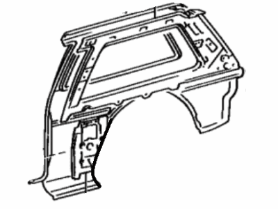 Toyota 61601-02900 Quarter Panel