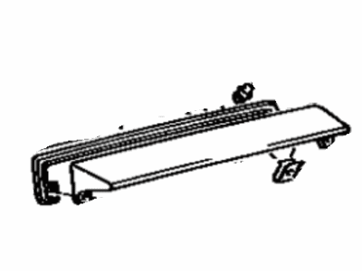 1987 Toyota Corolla Spoiler - 76085-02010-E3