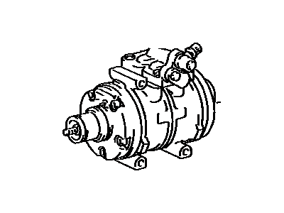 Toyota 88320-01011 Compressor Assembly, Cooler