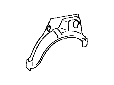 Toyota 61632-12180 Wheelhouse