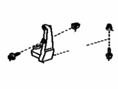 1988 Toyota Corolla Mud Flaps - 76621-09010